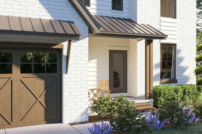 Modern Farmhouse House Plan #963-00496 Elevation Photo