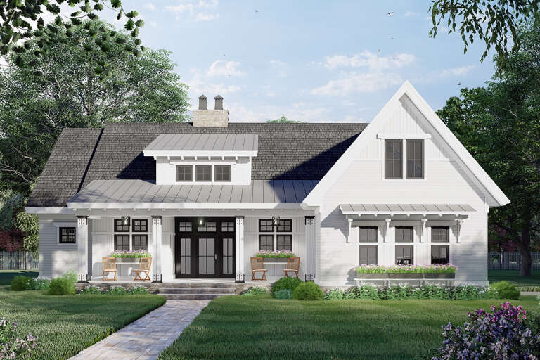 House Plan House Plan #25331 Front Elevation 