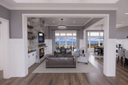 ♡ページ Modern Farmhouse Plan: 2,112 Square Feet, 3 Bedrooms, 2