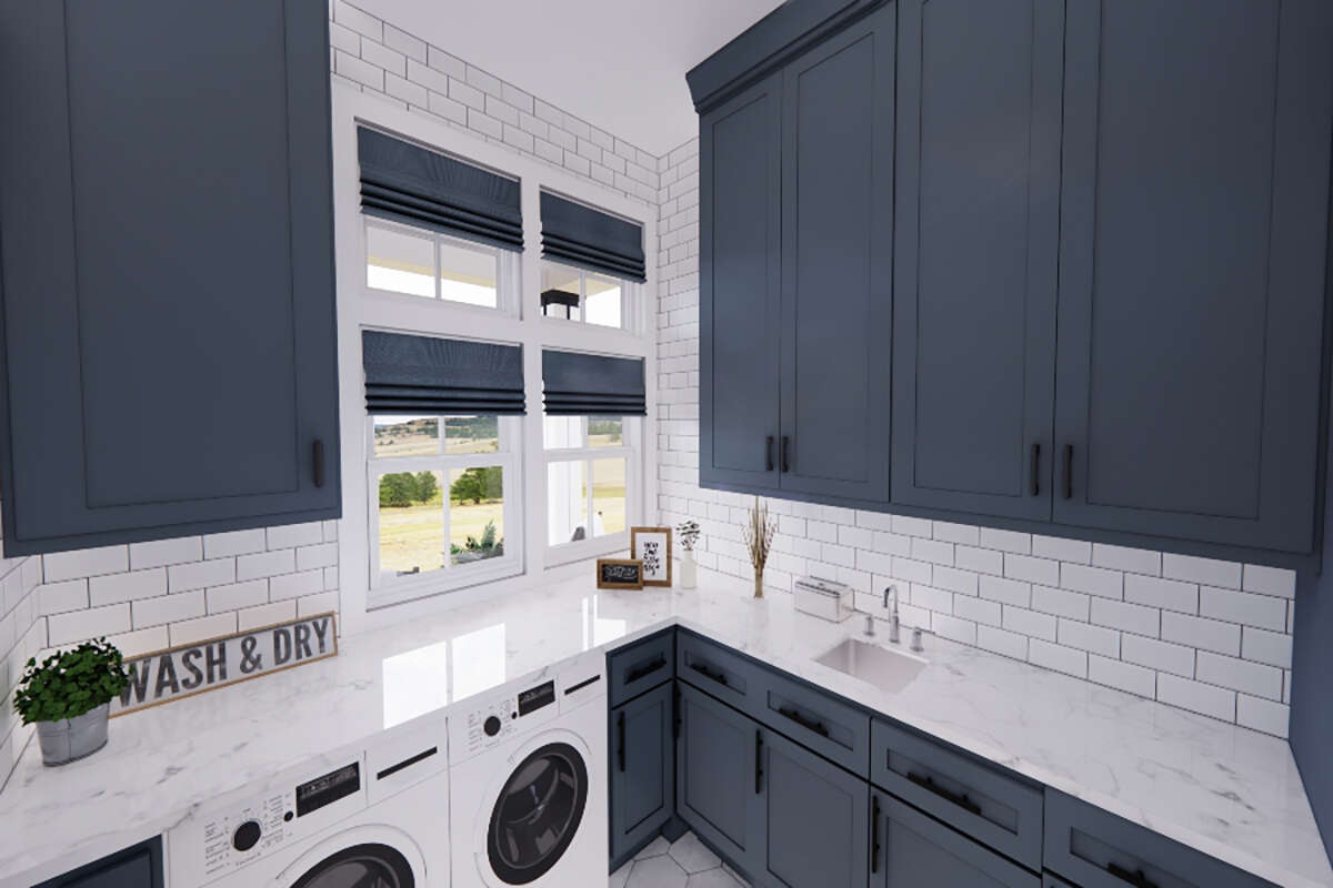 ♡ページ Modern Farmhouse Plan: 2,112 Square Feet, 3 Bedrooms, 2