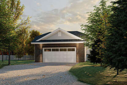 Traditional House Plan #963-00498 Elevation Photo