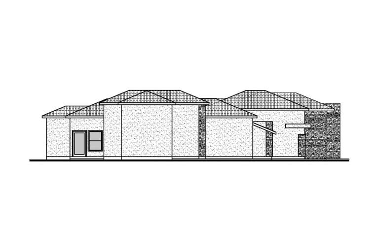 Contemporary House Plan #7306-00023 Elevation Photo