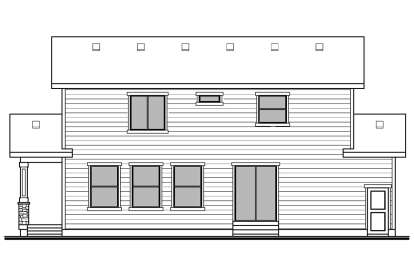 Country House Plan #7306-00026 Elevation Photo