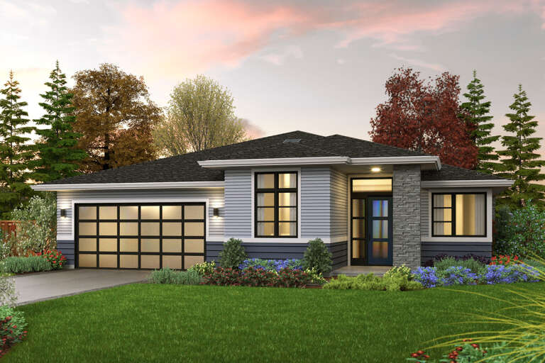 House Plan House Plan #25345 Front Elevation 