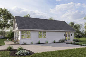 Modern Farmhouse House Plan #1462-00032 Elevation Photo