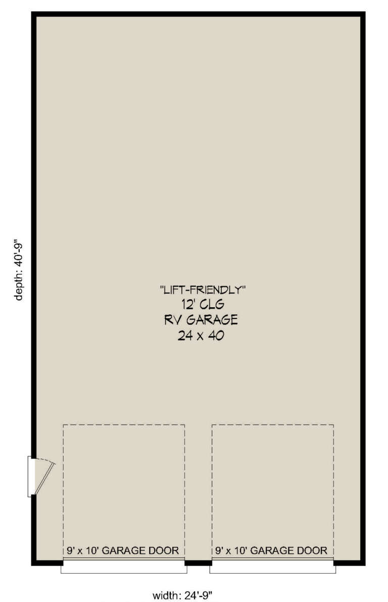 House Plan House Plan #25352 Drawing 1