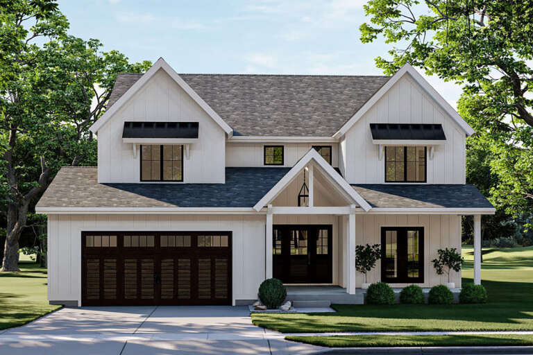 House Plan House Plan #25354 Front Elevation 