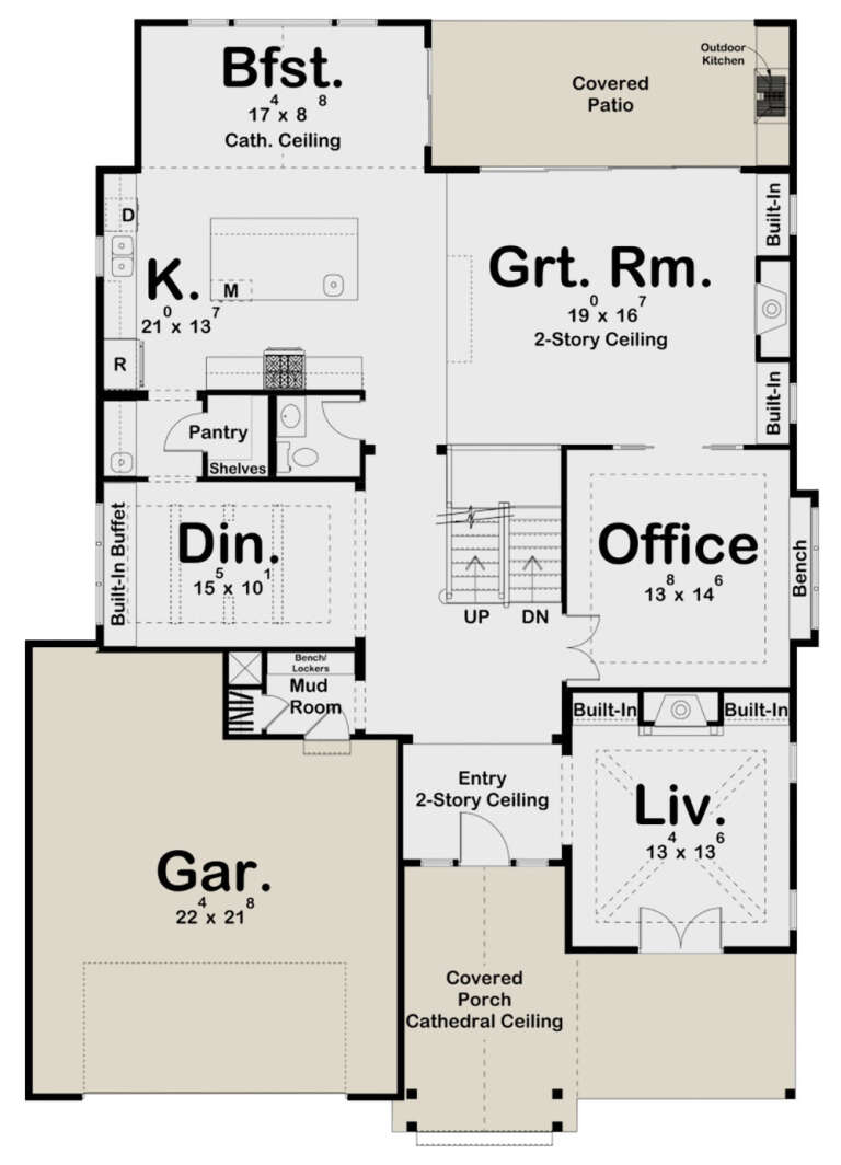 House Plan House Plan #25354 Drawing 1
