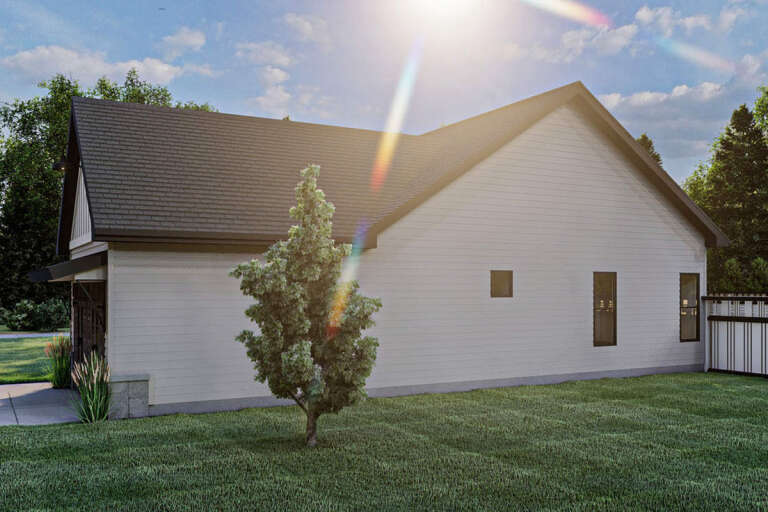 Modern Farmhouse House Plan #963-00502 Elevation Photo