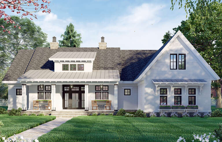 House Plan House Plan #25357 Front Elevation 