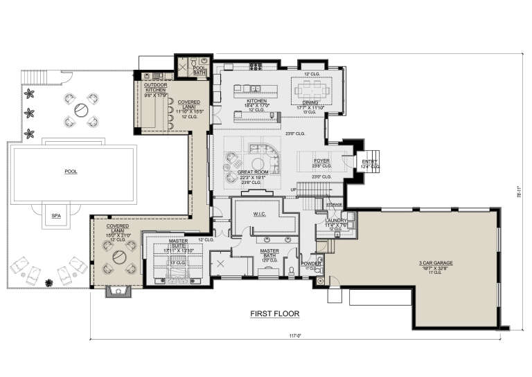 House Plan House Plan #25358 Drawing 1