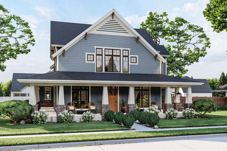 House Plan House Plan #25361 Front Elevation 