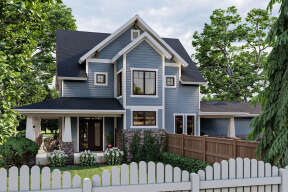 Craftsman House Plan #963-00503 Elevation Photo
