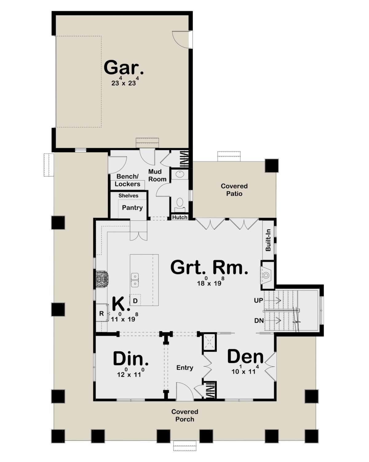 Main Floor for House Plan #963-00503