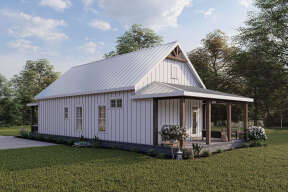 Modern Farmhouse House Plan #009-00303 Elevation Photo