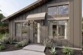 Modern House Plan #1462-00033 Elevation Photo