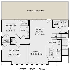 Second Floor for House Plan #6082-00187