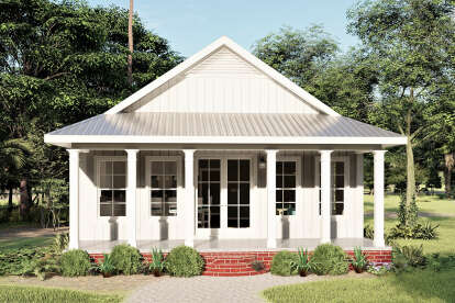 Country House Plan #1776-00115 Elevation Photo
