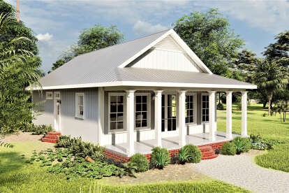 Country House Plan #1776-00115 Elevation Photo