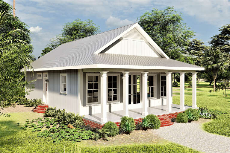 Country House Plan #1776-00115 Elevation Photo