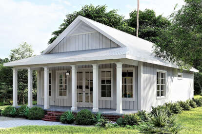 Country House Plan #1776-00115 Elevation Photo
