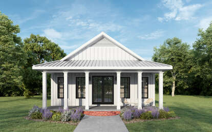 House Plan House Plan #25365 Front Elevation 