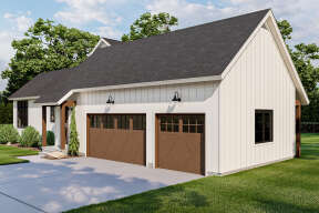 Modern Farmhouse House Plan #963-00504 Elevation Photo
