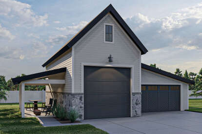 House Plan House Plan #25371 Front Elevation 