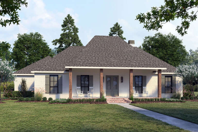House Plan House Plan #25372 Front Elevation 