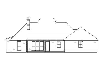 French Country House Plan #4534-00054 Elevation Photo