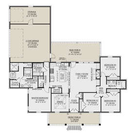 Main Floor for House Plan #4534-00054