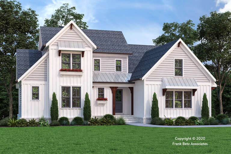 House Plan House Plan #25375 Front Elevation 
