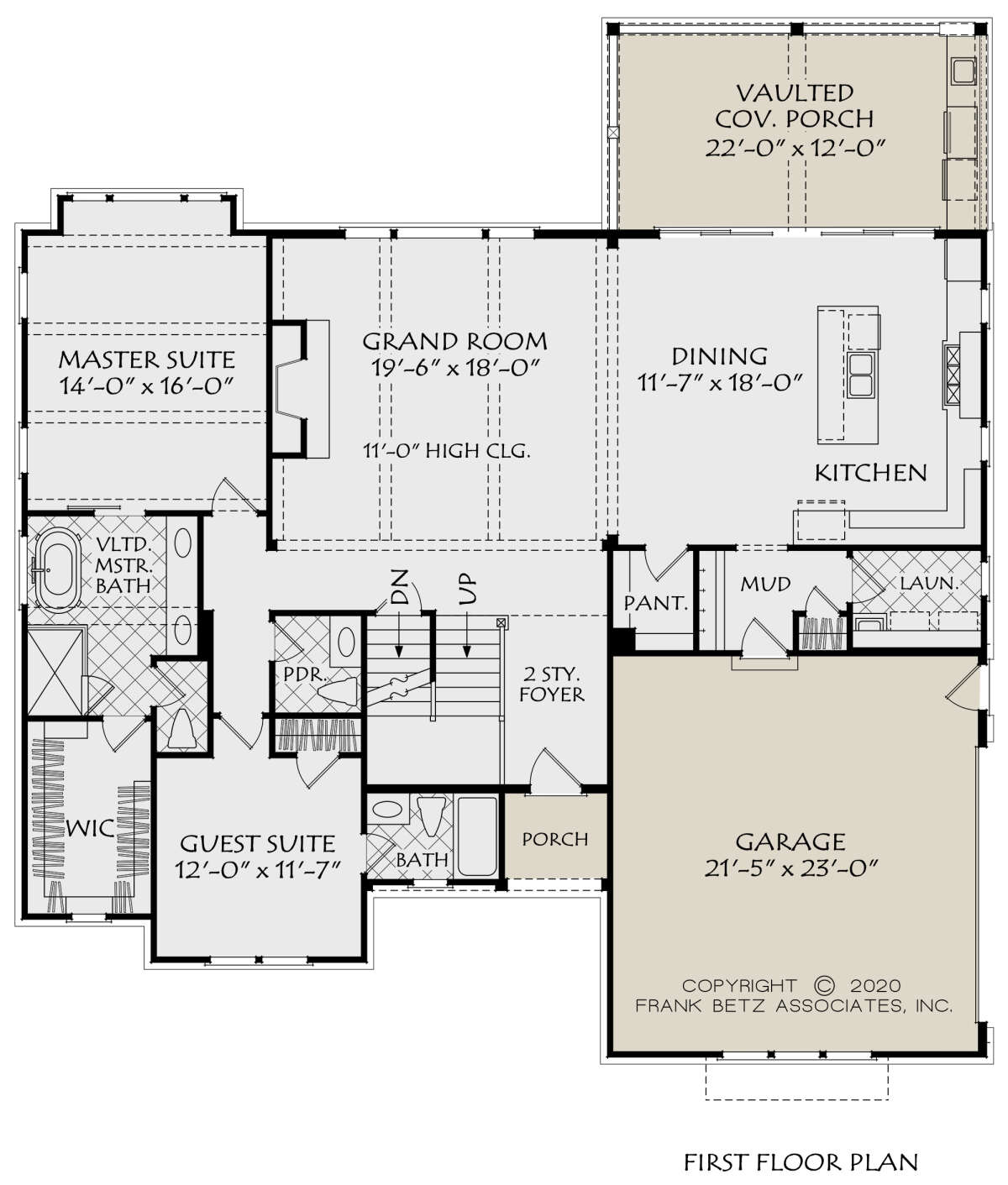 Main Floor for House Plan #8594-00449