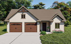 Craftsman House Plan #963-00510 Elevation Photo