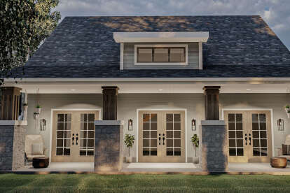Craftsman House Plan #963-00512 Elevation Photo