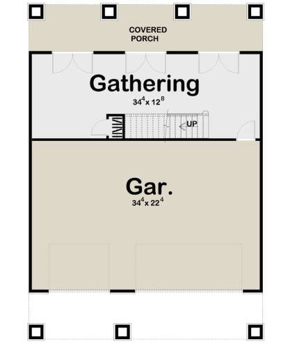 Garage Floor for House Plan #963-00512