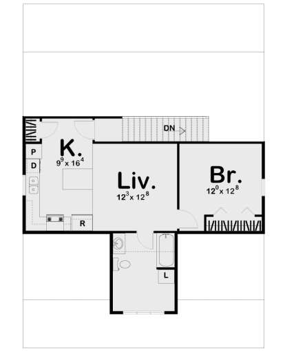 Second Floor for House Plan #963-00512