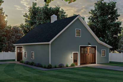 Modern Farmhouse House Plan #963-00525 Elevation Photo