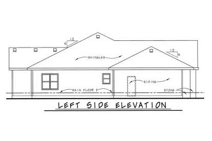 European House Plan #402-01695 Elevation Photo