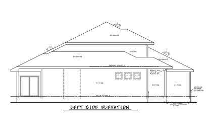 Traditional House Plan #402-01696 Elevation Photo