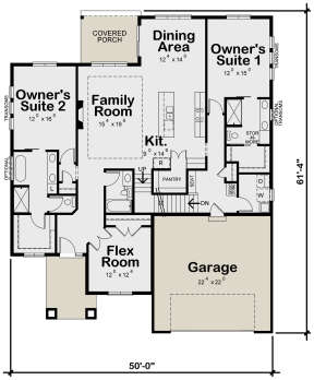 Main Floor for House Plan #402-01697