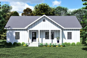 Modern Farmhouse House Plan #1776-00116 Elevation Photo