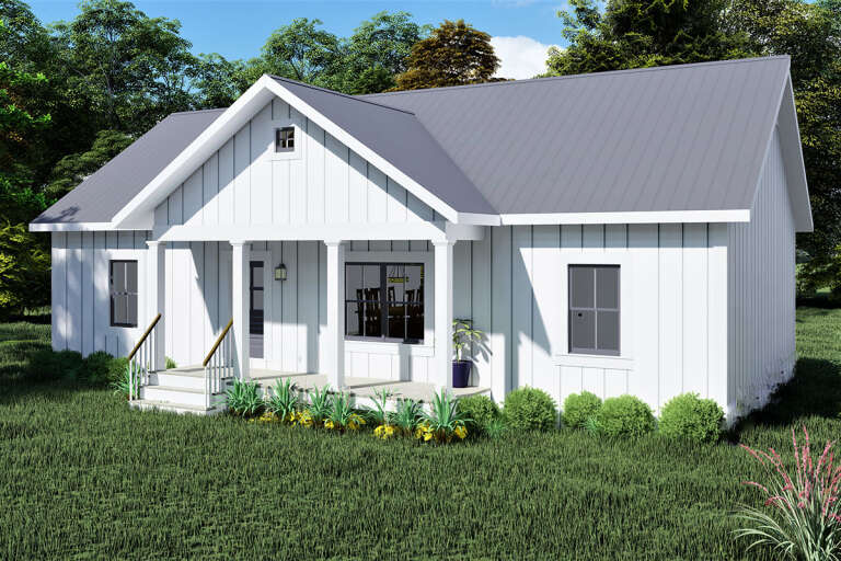 Modern Farmhouse House Plan #1776-00116 Elevation Photo