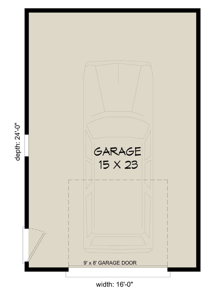 House Plan House Plan #25407 Drawing 1