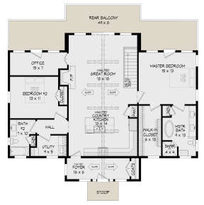Main Floor for House Plan #940-00331
