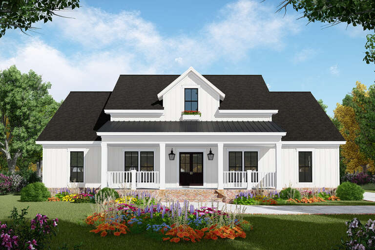House Plan House Plan #25409 Front Elevation 