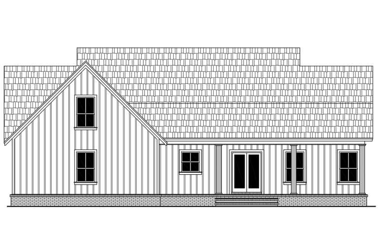 Modern Farmhouse House Plan #348-00292 Elevation Photo