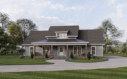 Country House Plan #348-00293 Elevation Photo