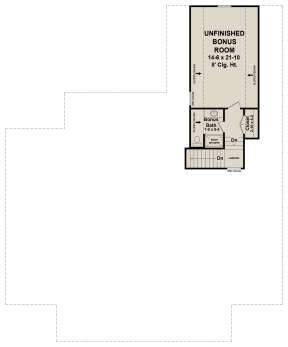 Bonus Room for House Plan #348-00293