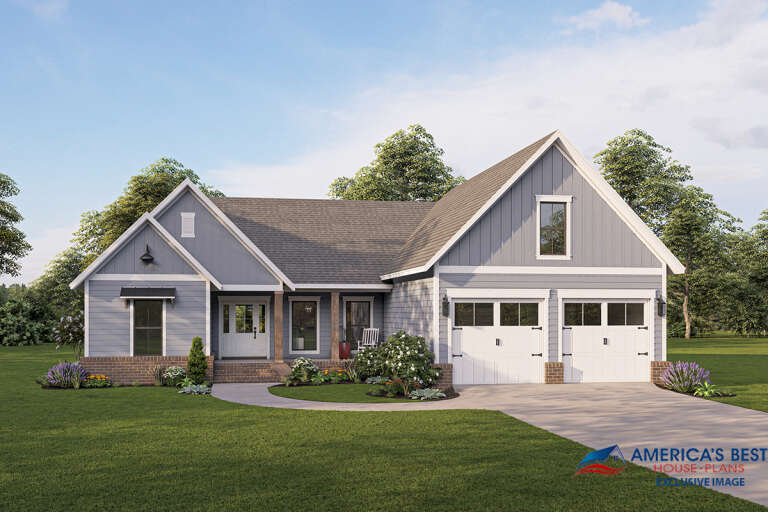 House Plan House Plan #25411 Front Elevation